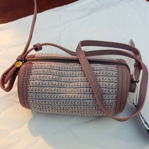 The Sak Paloma Barrel Crossbody Bag - Blush